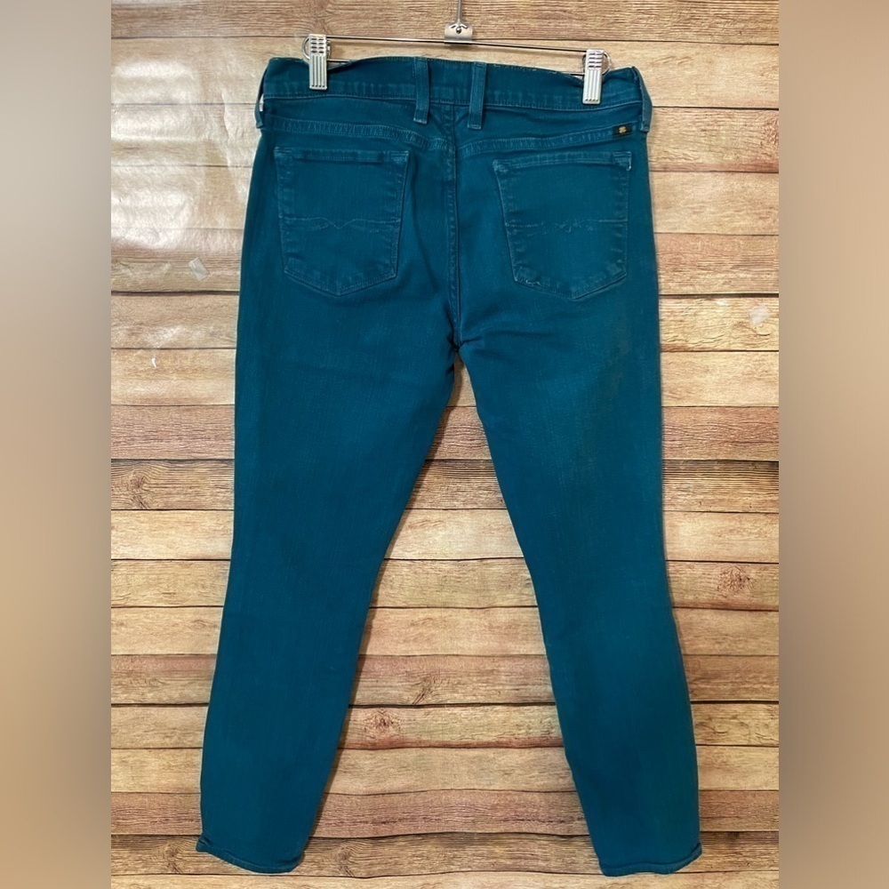 Lucky Brand Women's Green Charlie Skinny Denim Jeans, Size: 6/28
